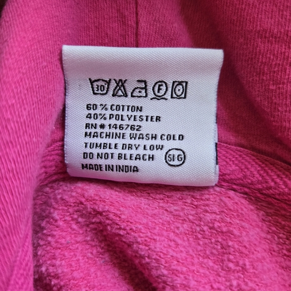Pink Alaska Ketchikan Hoodie Sz L - Picture 5 of 5
